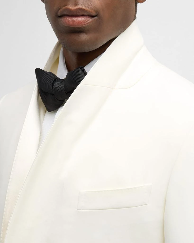 Zegna Men's Wool Shawl Dinner Jacket 7