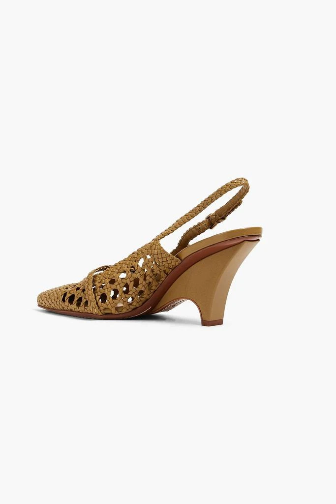 Zimmermann Basketweave leather slingback pumps 3