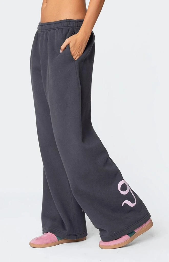 Edikted Bonney Bow Detail Sweatpants 5