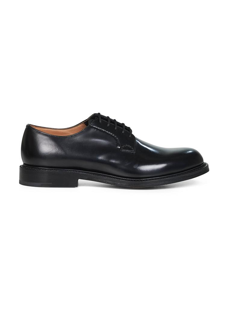 Church's CHURCH'S | Black leather Shannon lace-up derby blucher | Man | 7
