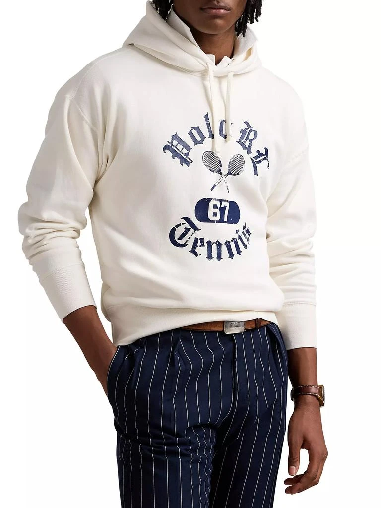 Ralph Lauren Vintage-Fit Fleece Graphic Hoodie 3