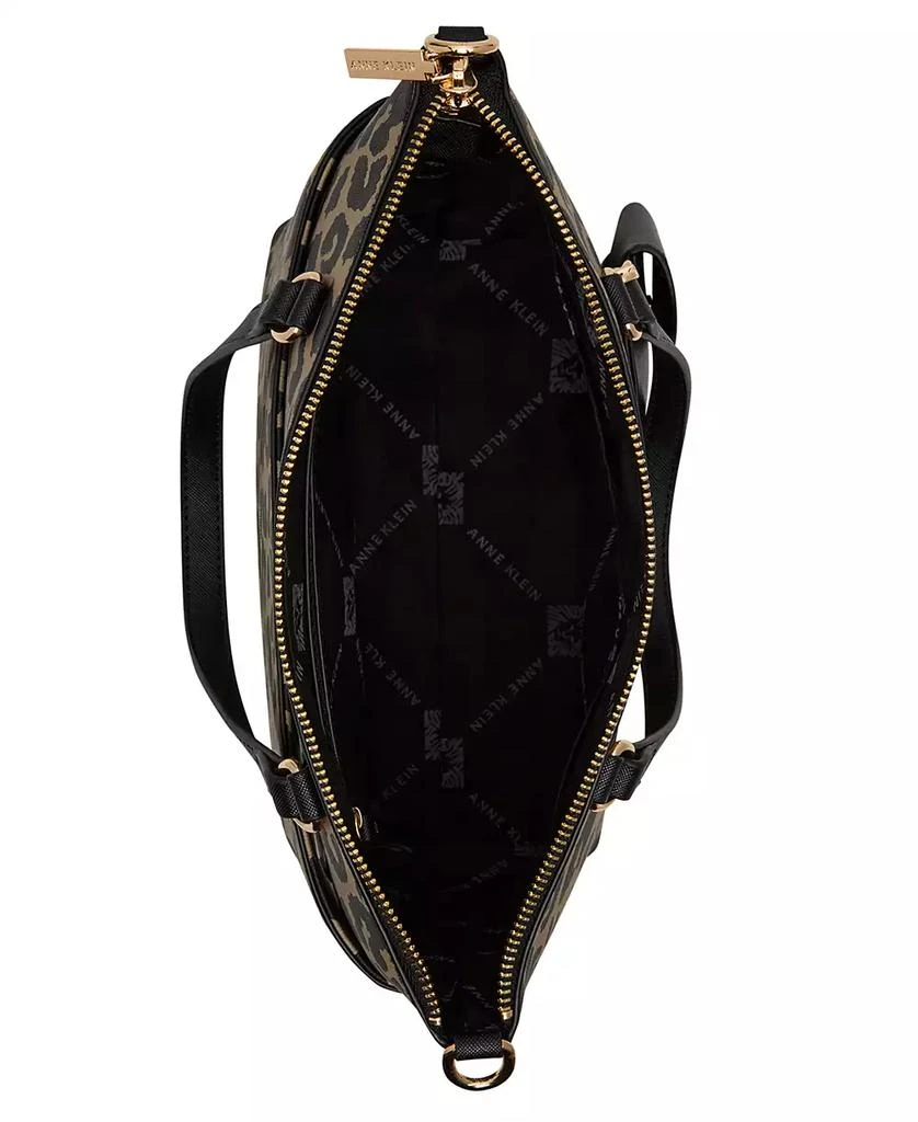 Anne Klein Small Top Zip Satchel Bag 6