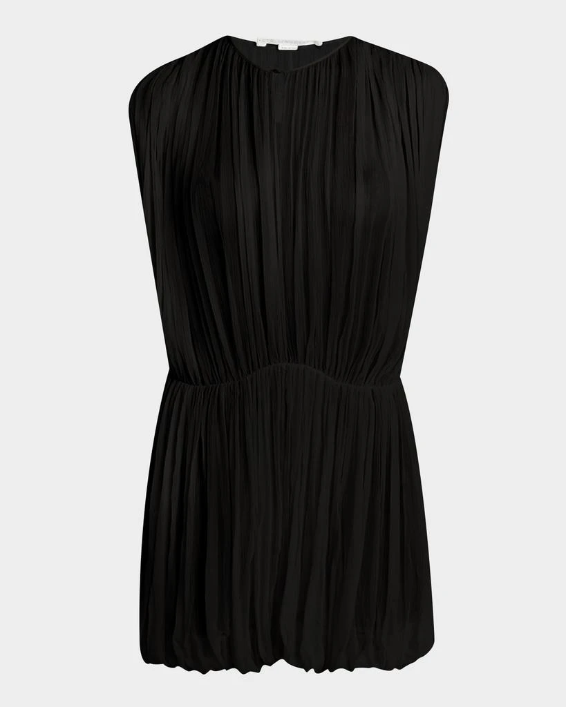 Stella McCartney Gathered Creponne Drape Mini Dress 1