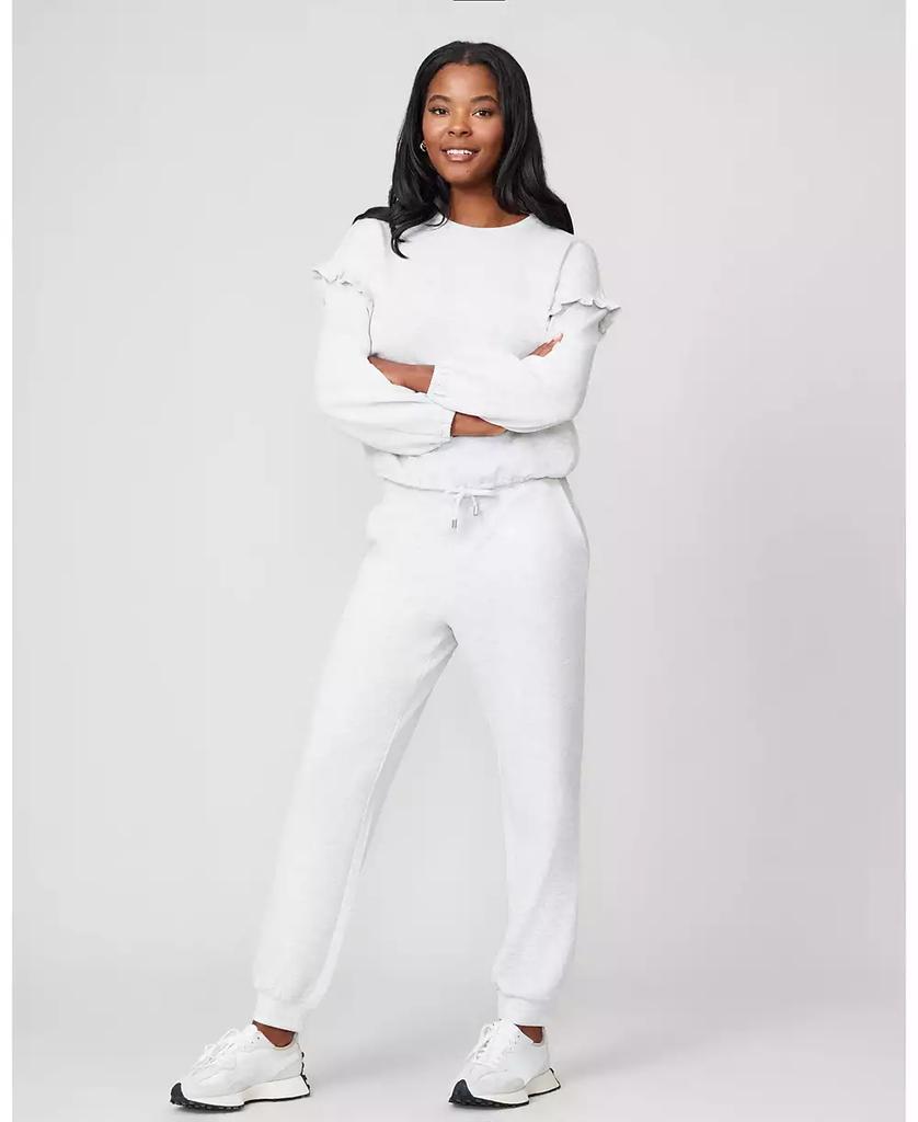 Cable & Gauge Women's Bubble Hem Jogger Set