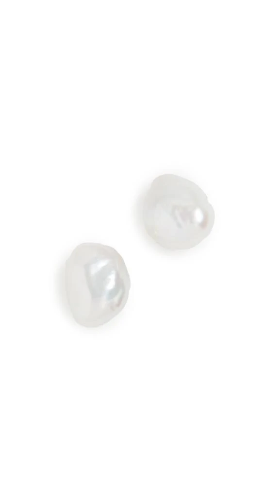 AGMES Pearl Stud Earrings 4