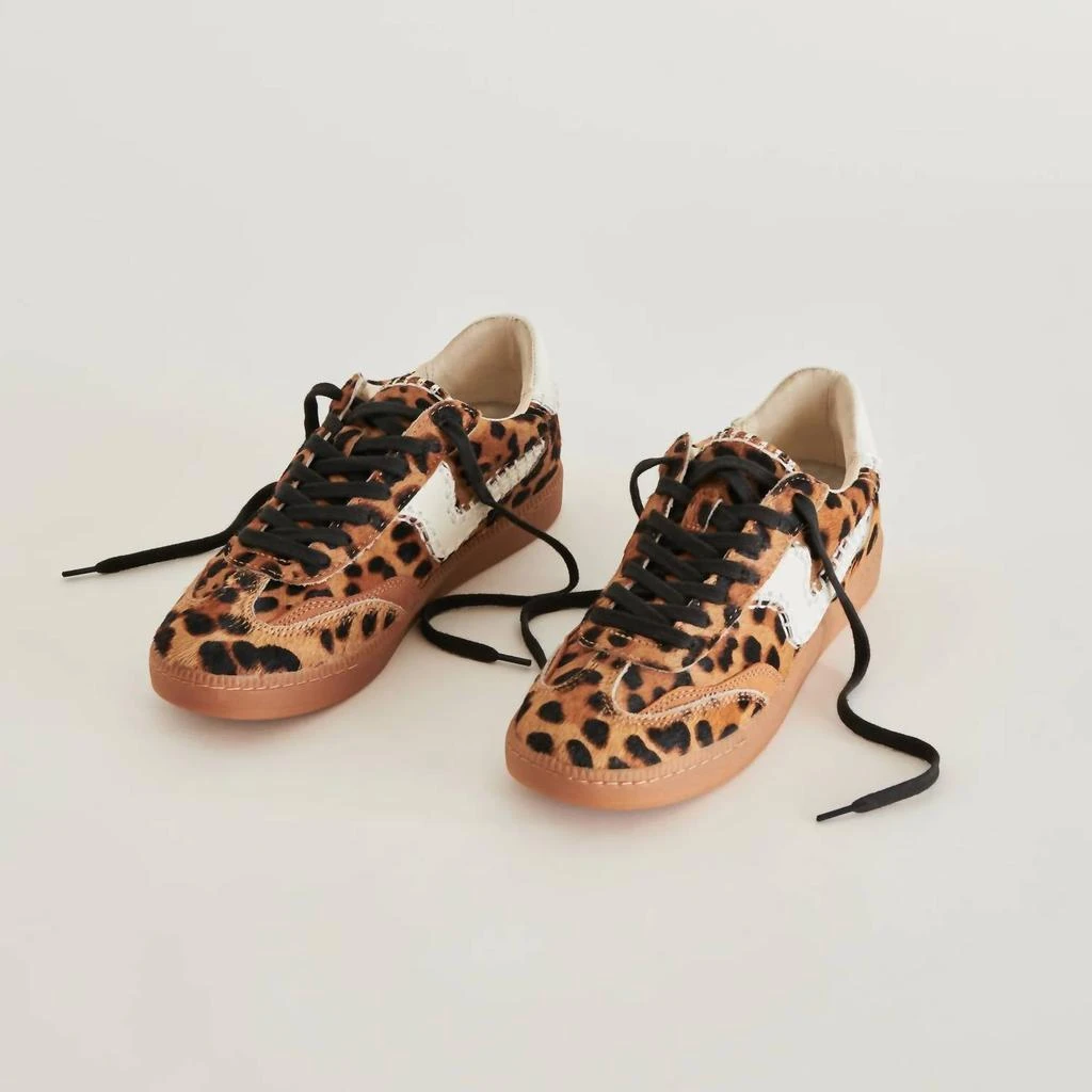 Dolce Vita Dolce Vita - Notice Stitch Sneakers Dk Leopard Calf Hair 5