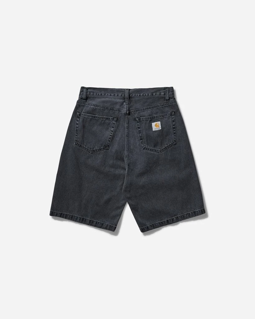 Carhartt WIP Men's Landon Shorts Black (Heavy Stone Washed) 2
