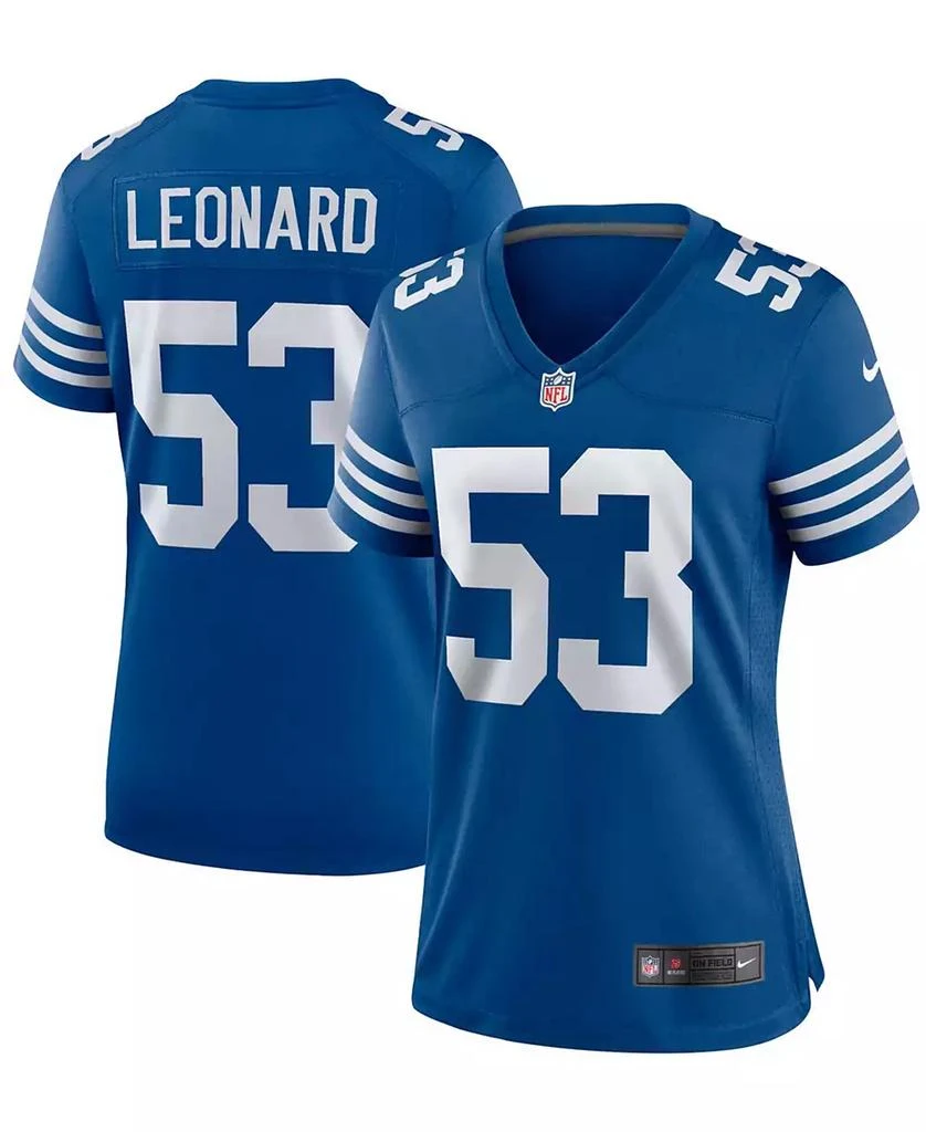 NIKE Women's Darius Leonard Indianapolis Colts Alternate Game Jersey 1