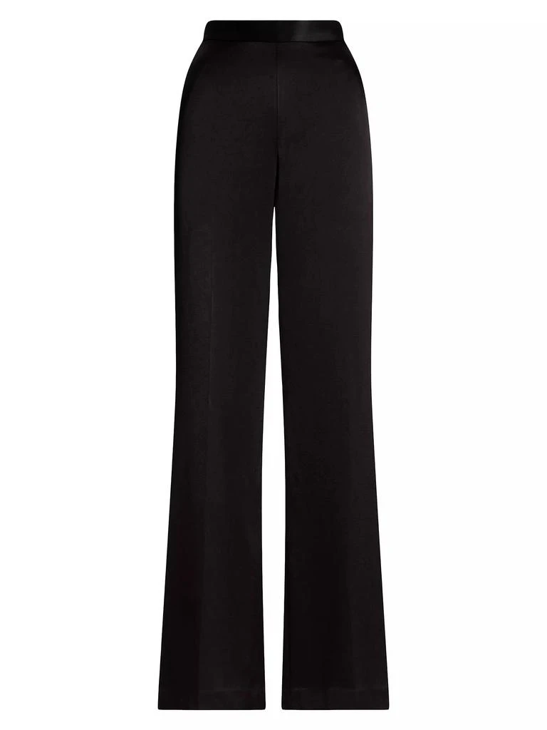 Ralph Lauren Satin High-Rise Wide-Leg Pants 1