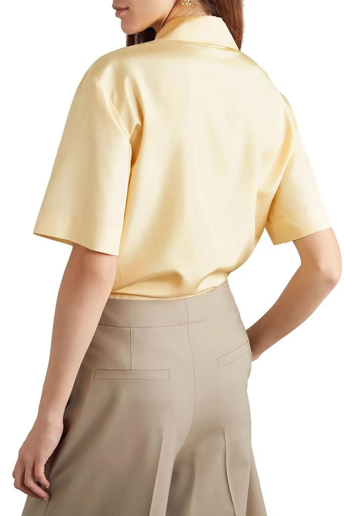 GAUCHERE Perrette underwired silk-satin shirt 3
