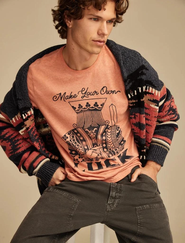 Lucky Brand Men's Make Your Luck Tee 1
