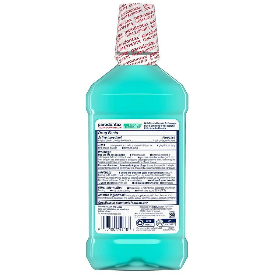 PARODONTAX Active Gum Health Mouthwash 5