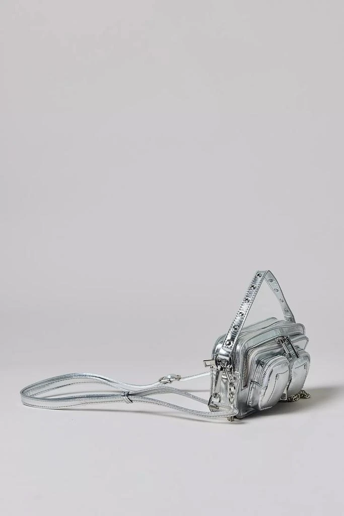 Nunoo Núnoo Helena Recycled Cool Silver Crossbody Bag 2