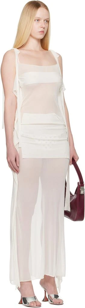 Paloma Wool White Zanic Maxi Dress 2