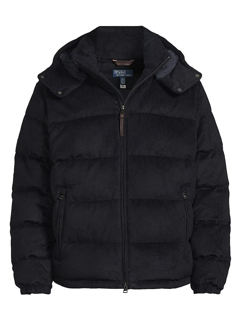 Ralph Lauren Brushed Wool-Blend Puffer Jacket 1