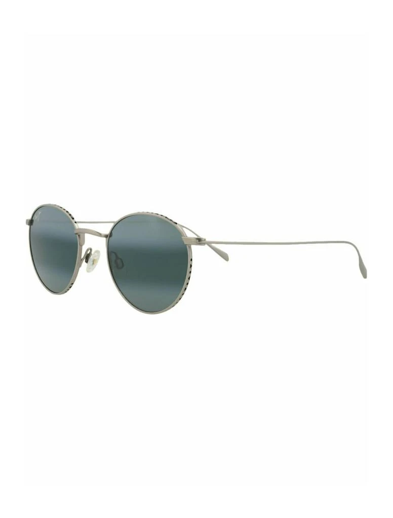 Maui Jim Round-Frame Titanium Sunglasses 2