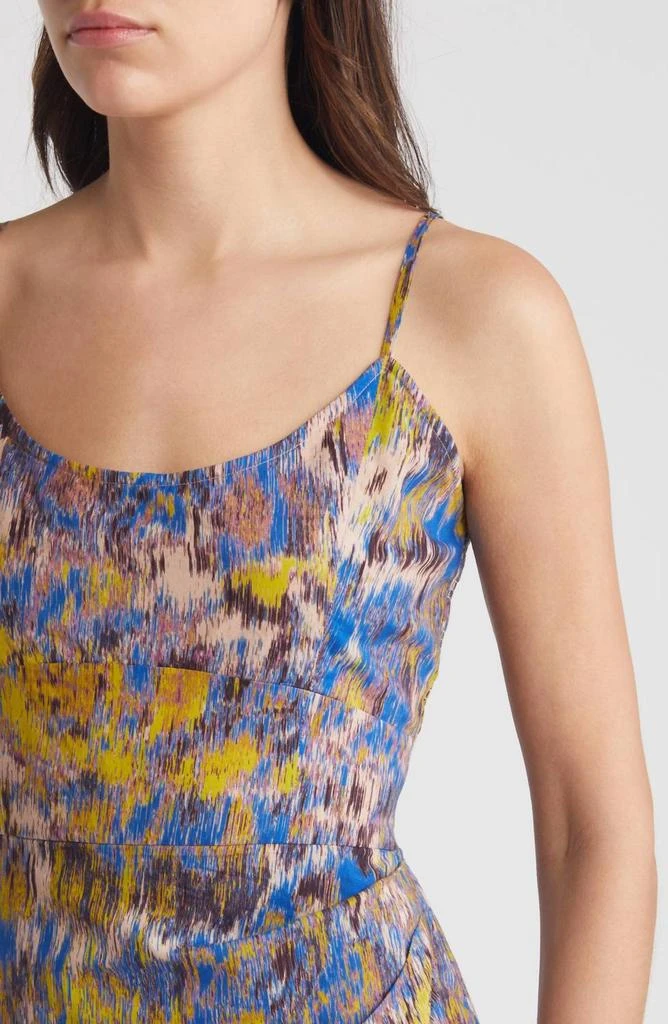 Cleobella Janelle Mini Dress In Azucar Print 4