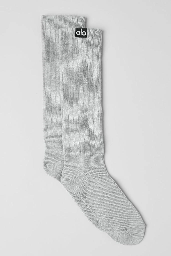 Alo Unisex Scrunch Sock - Crystal Clear Blue 1