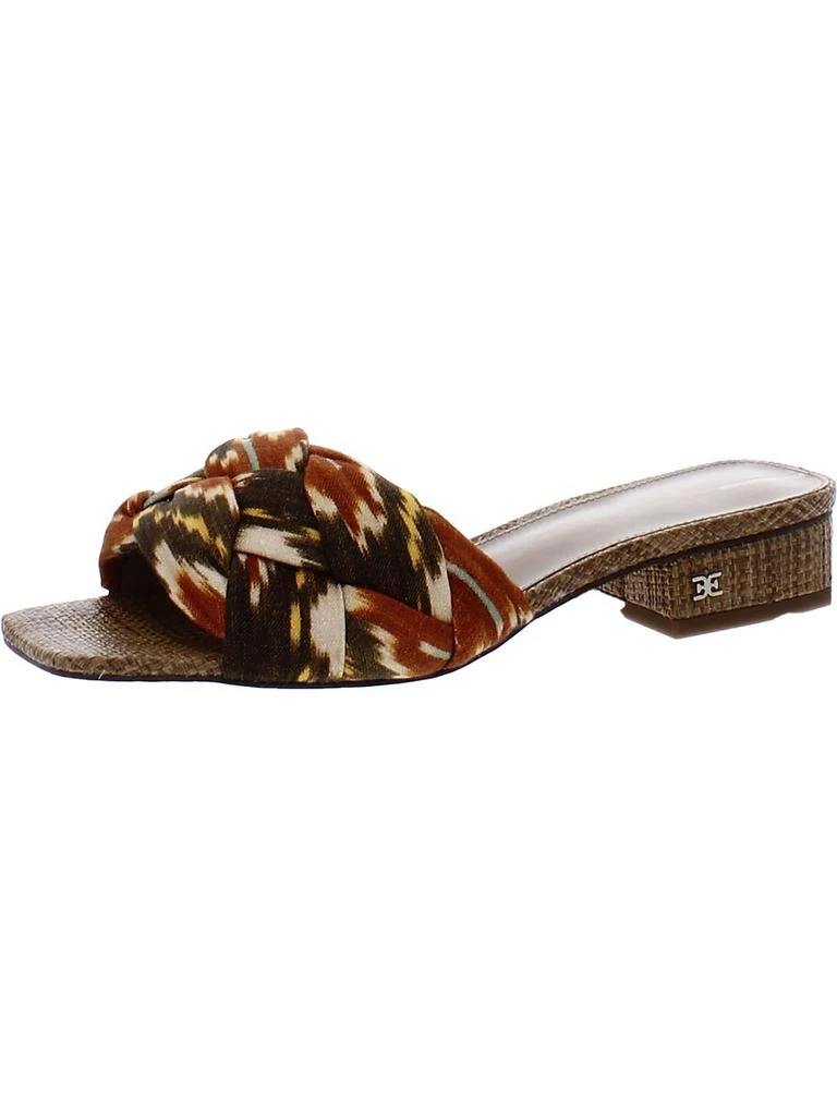 Sam Edelman Dawson Womens Leather Open Toe Heels 11