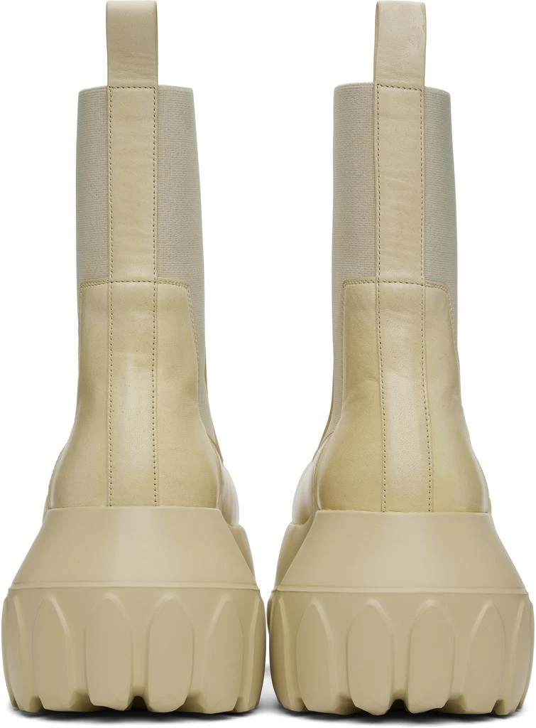 Rick Owens Off-White Hollywood Beatle Mega Tractor Boots 2