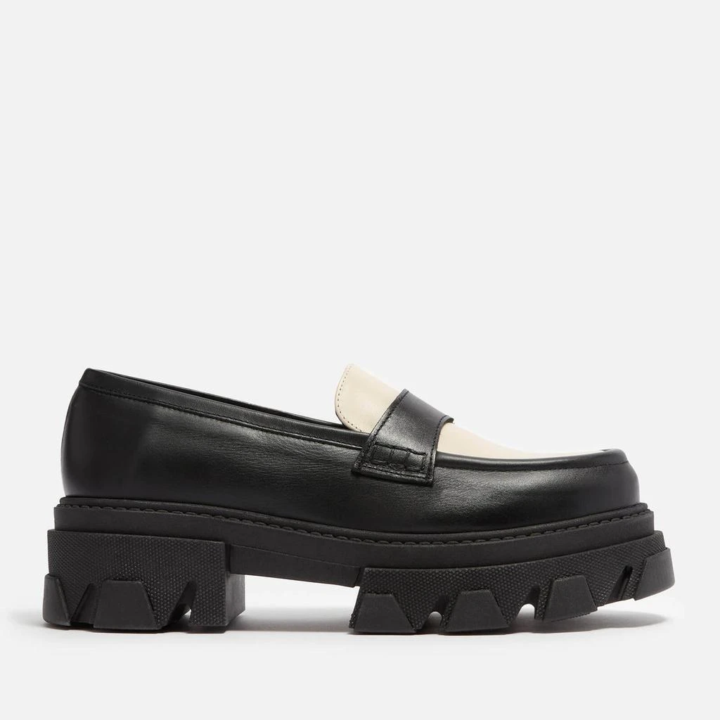 ALOHAS ALOHAS Women's Trailblazer Two-Tone Leather Loafers 1