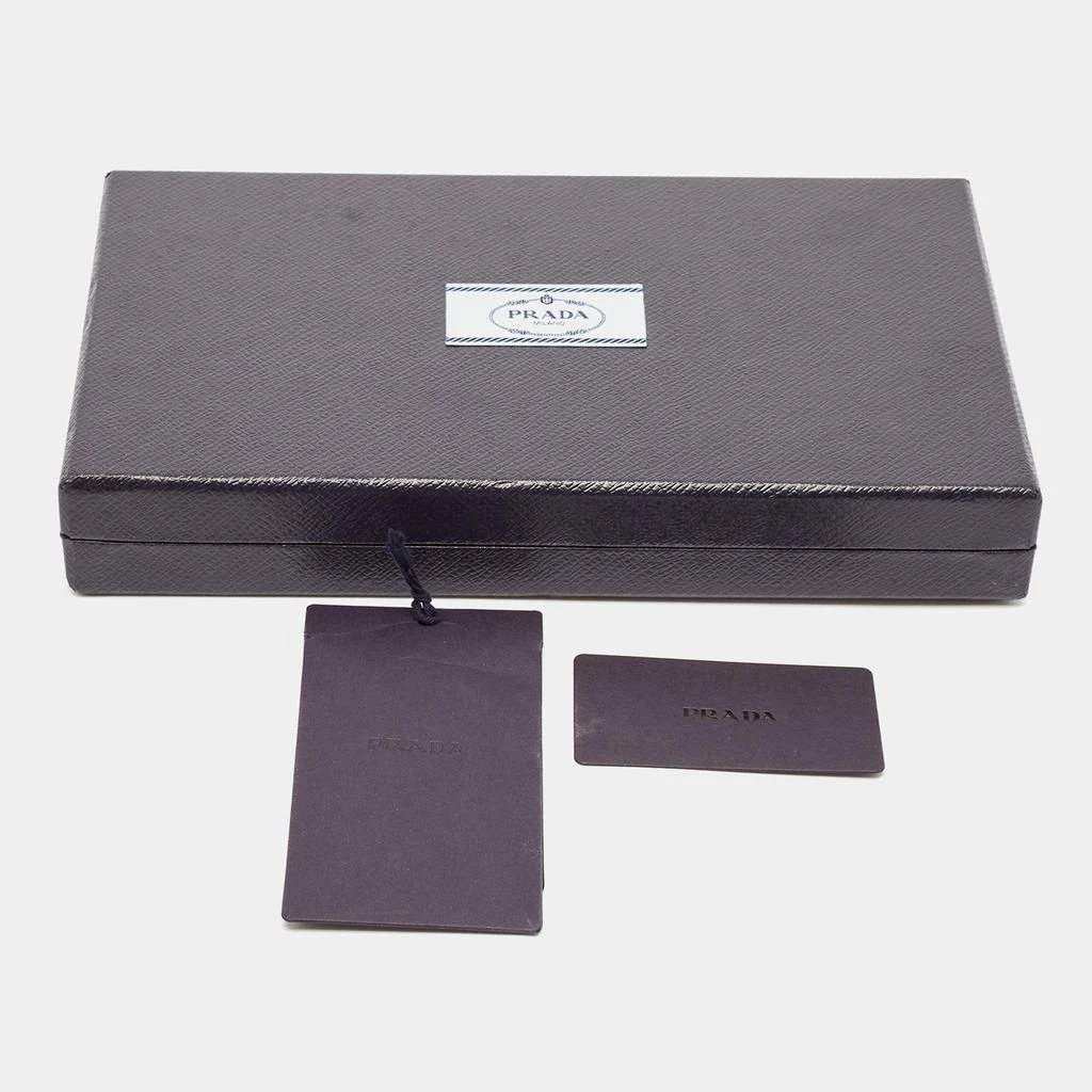 Prada Prada White Silk Satin Tuxedo Cummerbund 7