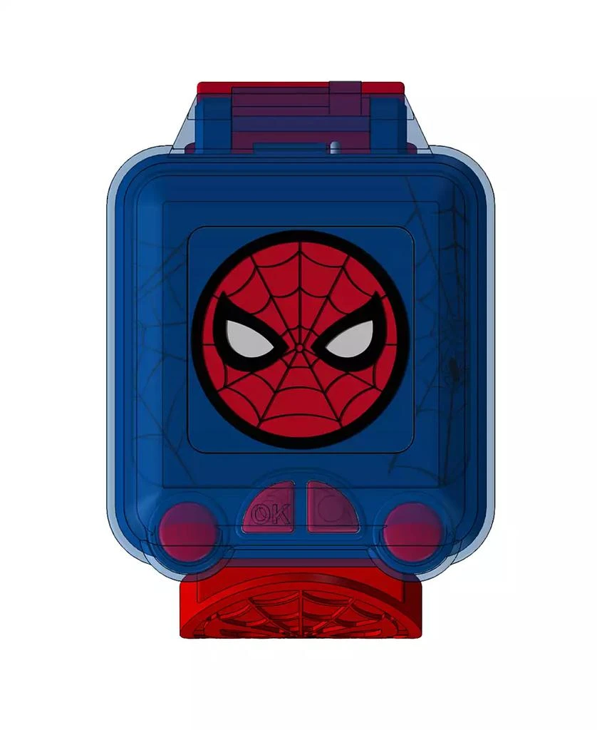 Marvel Kid
s Spider-Man Educational Learning Red Silicone Strap Watch, 40mm 2