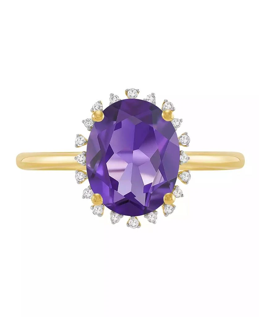 Macy
s Citrine (2-1/5 ct. t.w.)
Diamond Accent Ring in 10k Yellow Gold (Also Available in Blue Topaz, Amethyst, Peridot, Garnet) 3