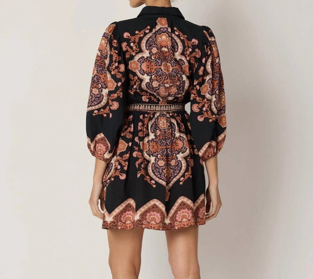 Cleobella Leigh Mini Dress In Dark Lagos 2
