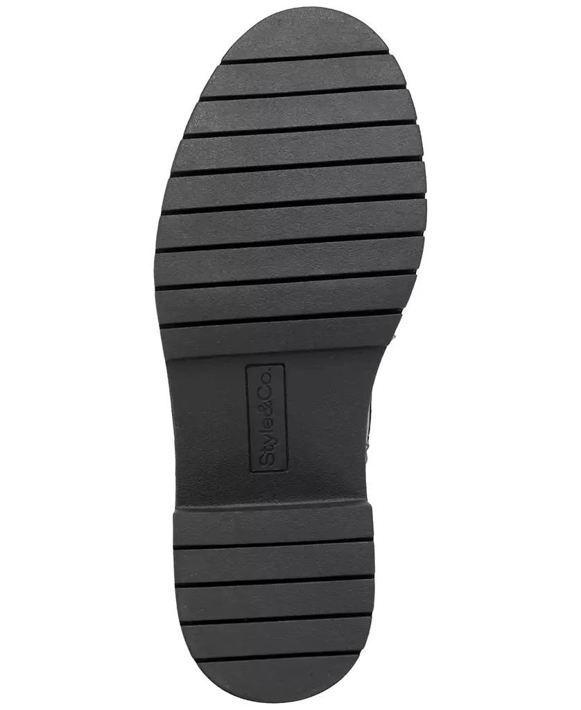 Style & Co Women's Zaharaa Platform Lace-Up Boots, Created for Macy's 3