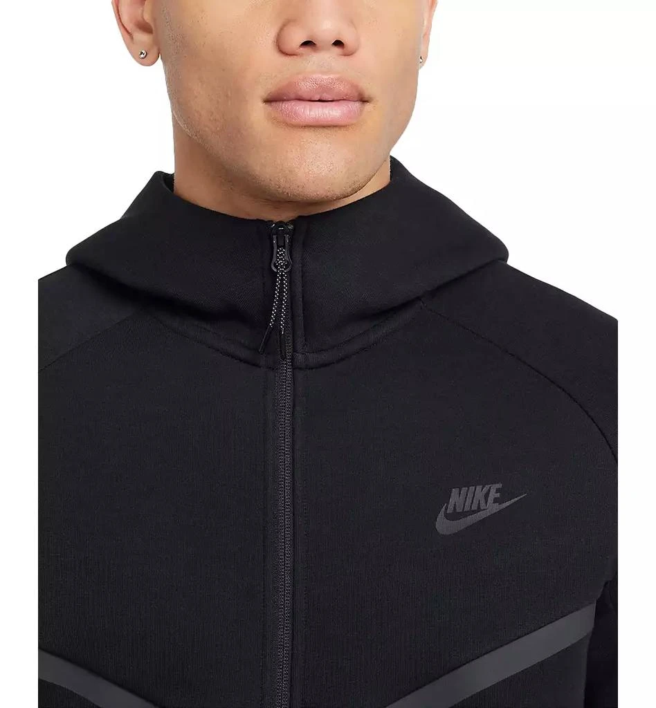 NIKE Men's Tech Fleece Full-Zip Windrunner Logo Hoodie 3