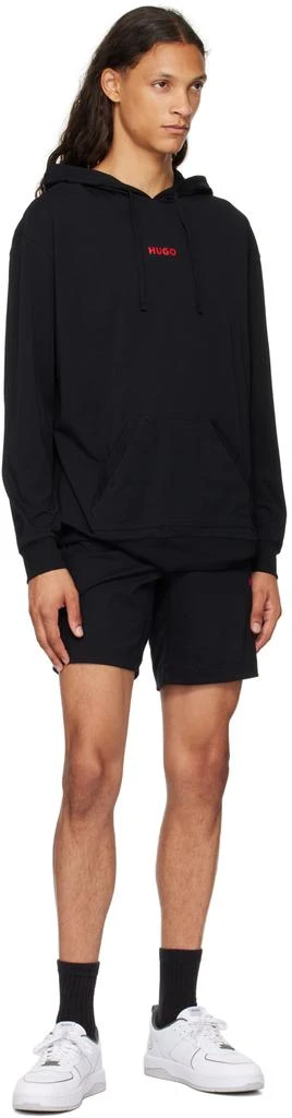 Hugo Boss Black Printed Logo Shorts 4