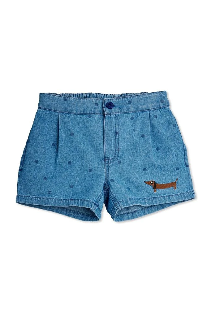 Mini Rodini Mini Rodini Dotted Denim Shorts