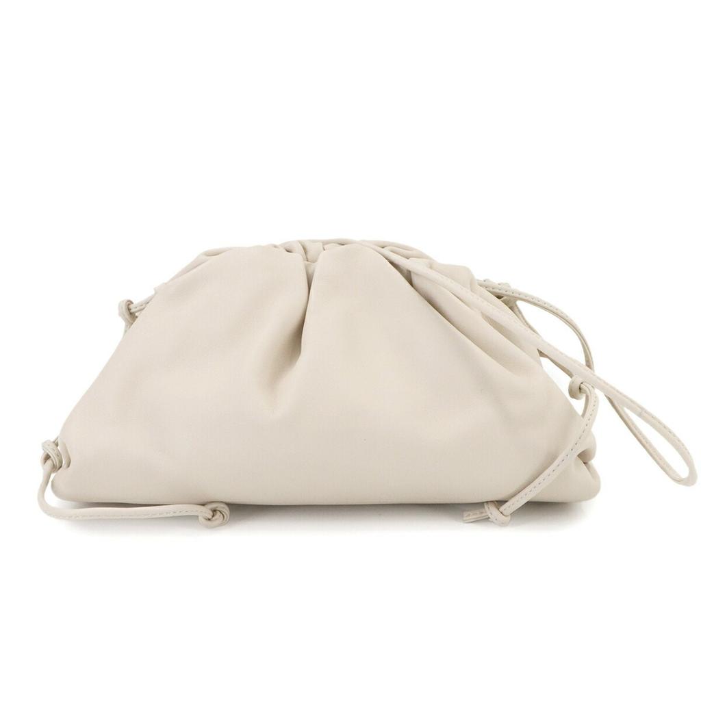 Bottega Veneta Leather Pouch Shoulder Bag (Pre-Owned)
