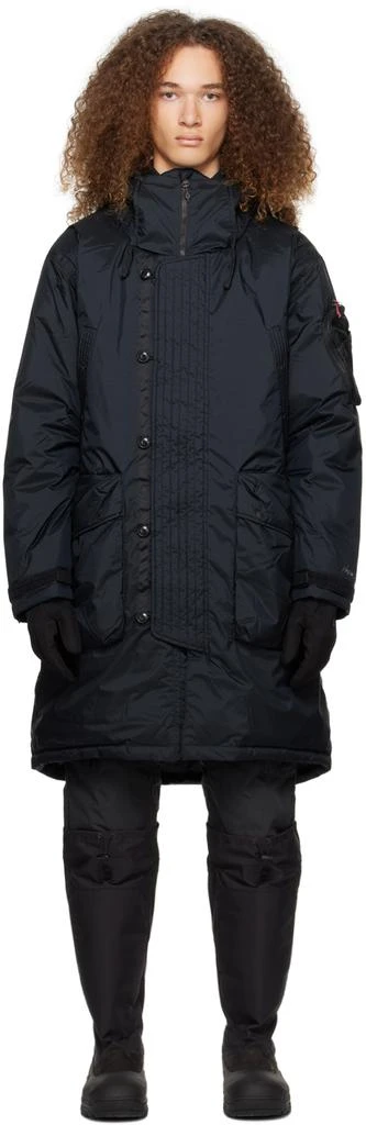 NANGA Black Field Down Coat 1