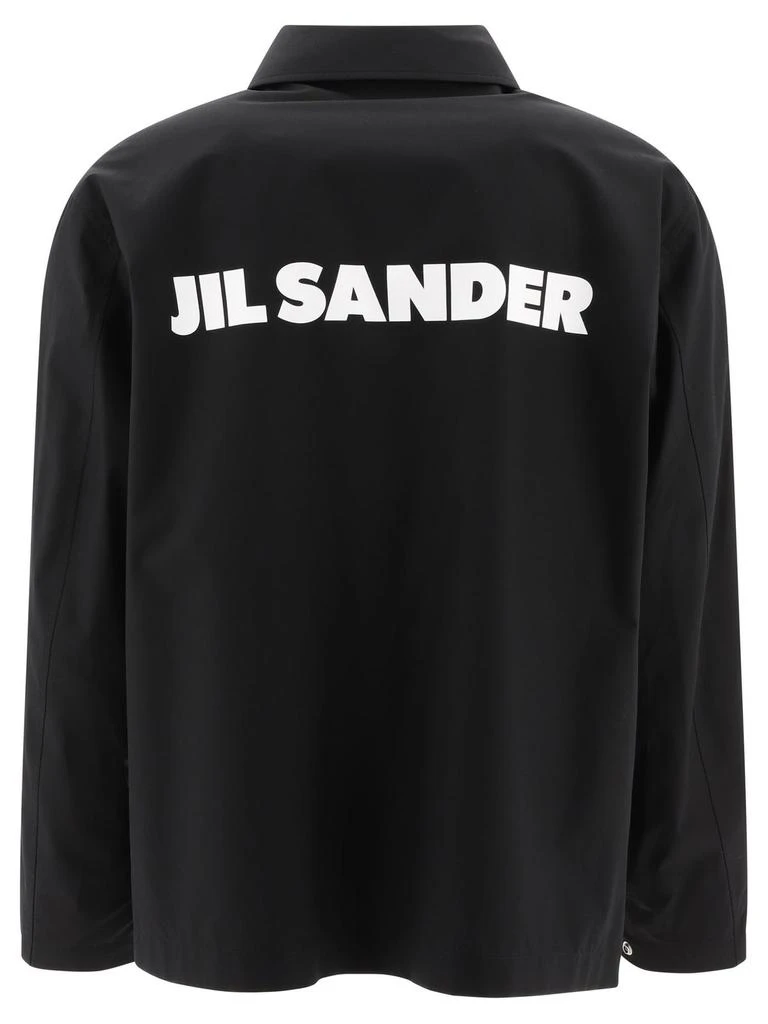 Jil Sander Jil Sander Logo Printed Button-Up Jacket 2