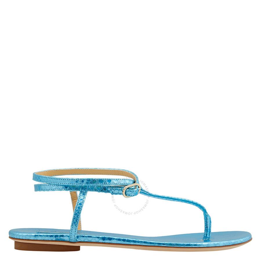 GIANNICO Ladies Kai Flip Flops Leather Flats