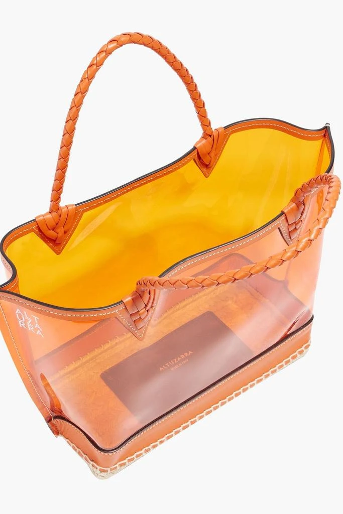 Altuzarra Leather-trimmed PVC tote 5