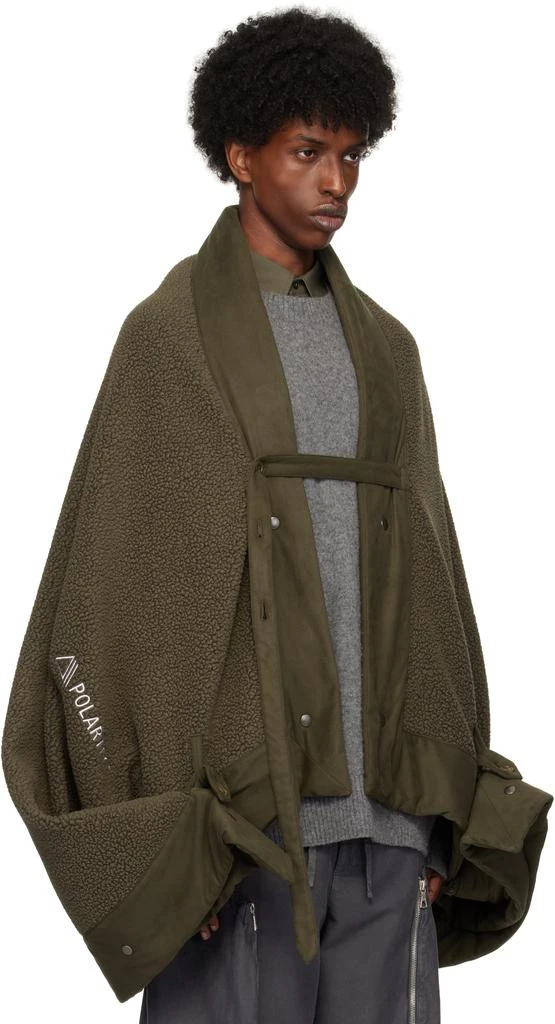 RAINMAKER KYOTO Brown Maison Eureka Edition Blanket Mantle Jacket 2