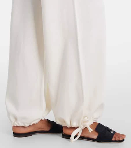 Max Mara Virgin wool wide-leg pants 5