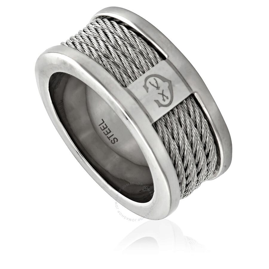 Charriol Stainless Steel Forever Ring