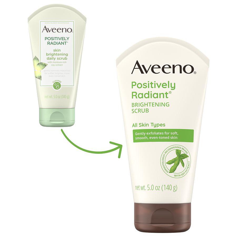 Aveeno Positively Radiant Brightening & Exfoliating Face Scrub