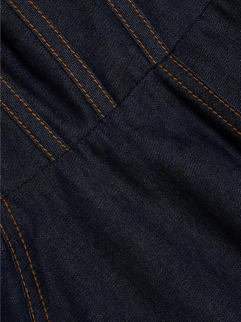 Zimmermann Crush Denim Corset Dress 7