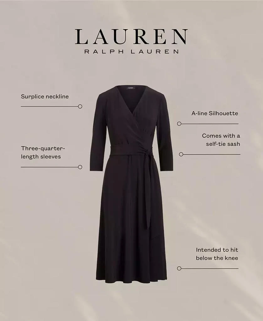 Ralph Lauren Surplice Jersey Dress 2