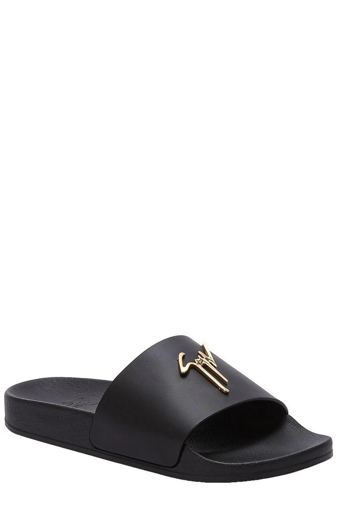 Giuseppe Zanotti Giuseppe Zanotti Brett Logo Plaque Slides 2