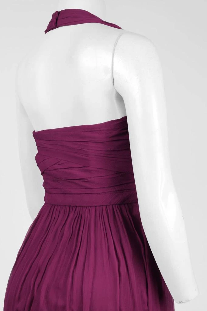 Monique Lhuillier Monique Lhuillier - Women's Halter Ruched Bridesmaid Dress 2