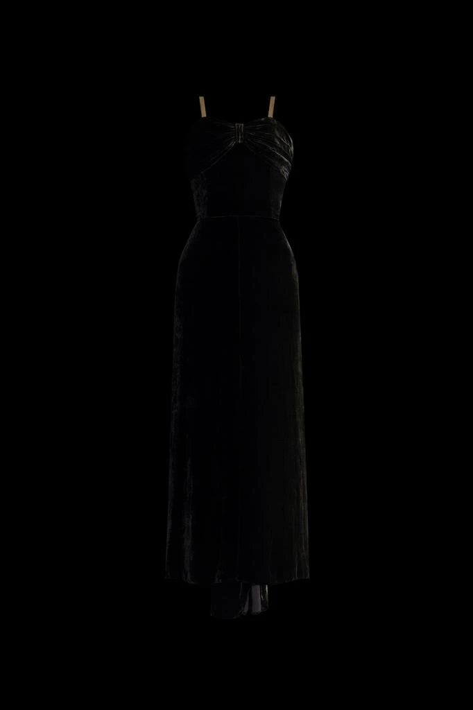 MAISON MARGIELA Maison Margiela Spaghetti Strap Velvet Dress from Cettire