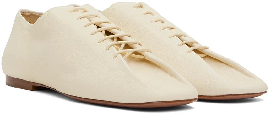 Lemaire Off-White Souris Flat Classic Derbys 4