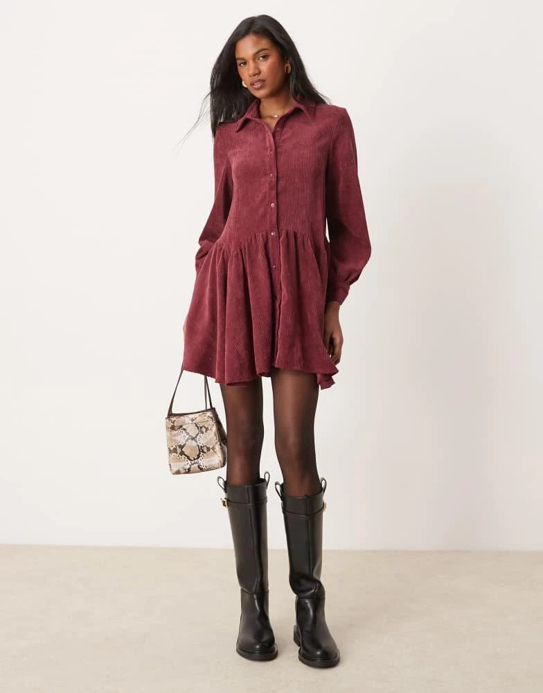 pink layered tulle dress Li Beirut M1135
