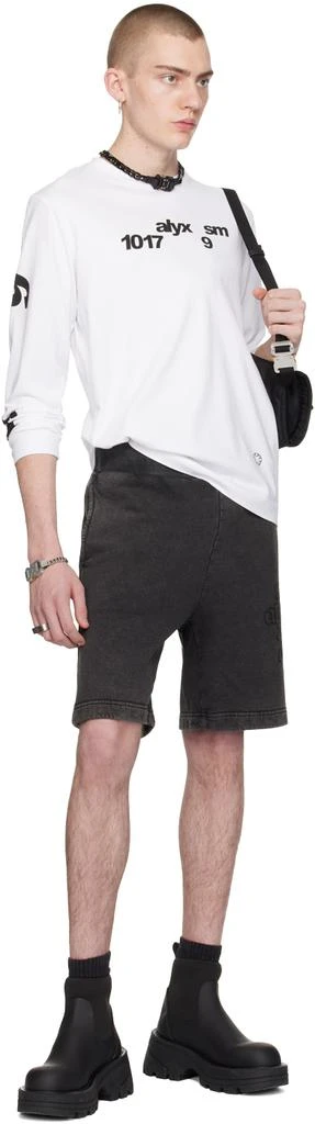 1017 ALYX 9SM Black Cross Shorts 4